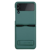  Maciņš Nillkin Qin Pro Leather Samsung F721 Z Flip4 5G green 